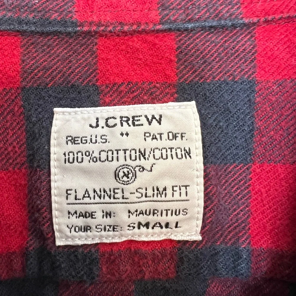 J.Crew long sleeve‎ button-down flannel size S